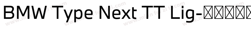 BMW Type Next TT Lig字体转换